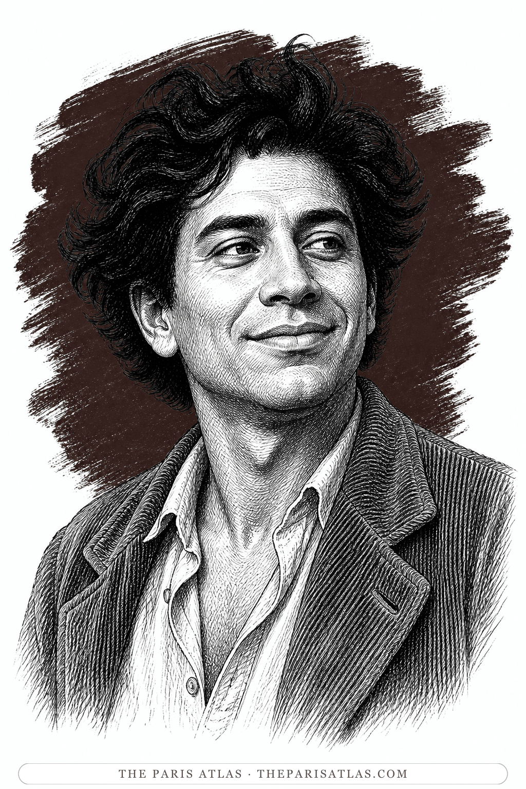 Illustrated portrait of Gonzalo Moré