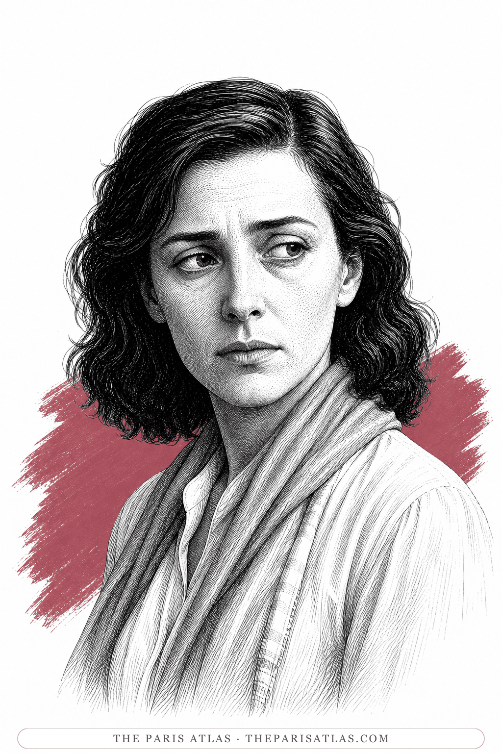 Illustrated portrait of Kit Moresby