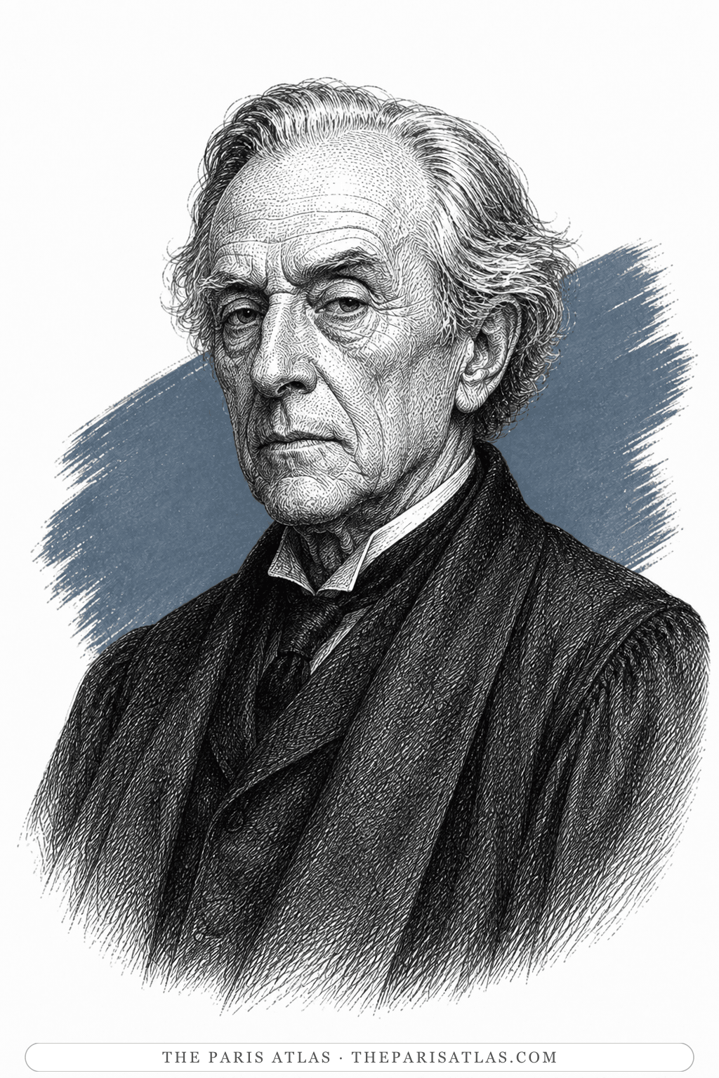 Illustrated portrait of Advocate Huld