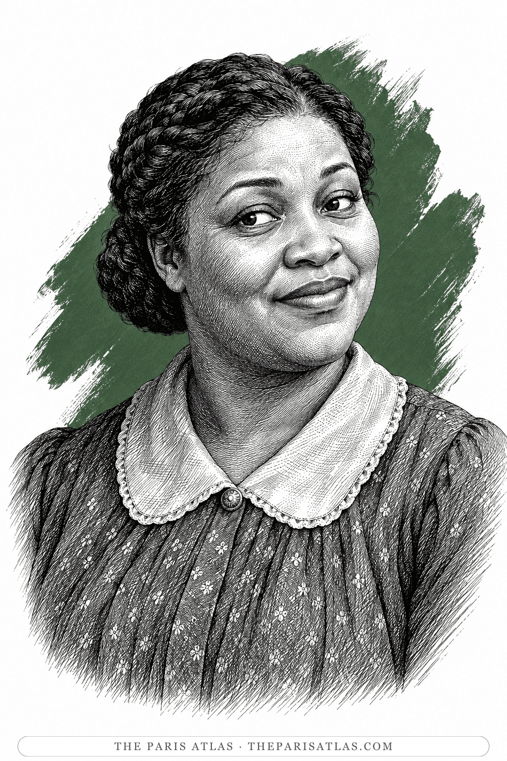 Illustrated portrait of Pheoby Watson