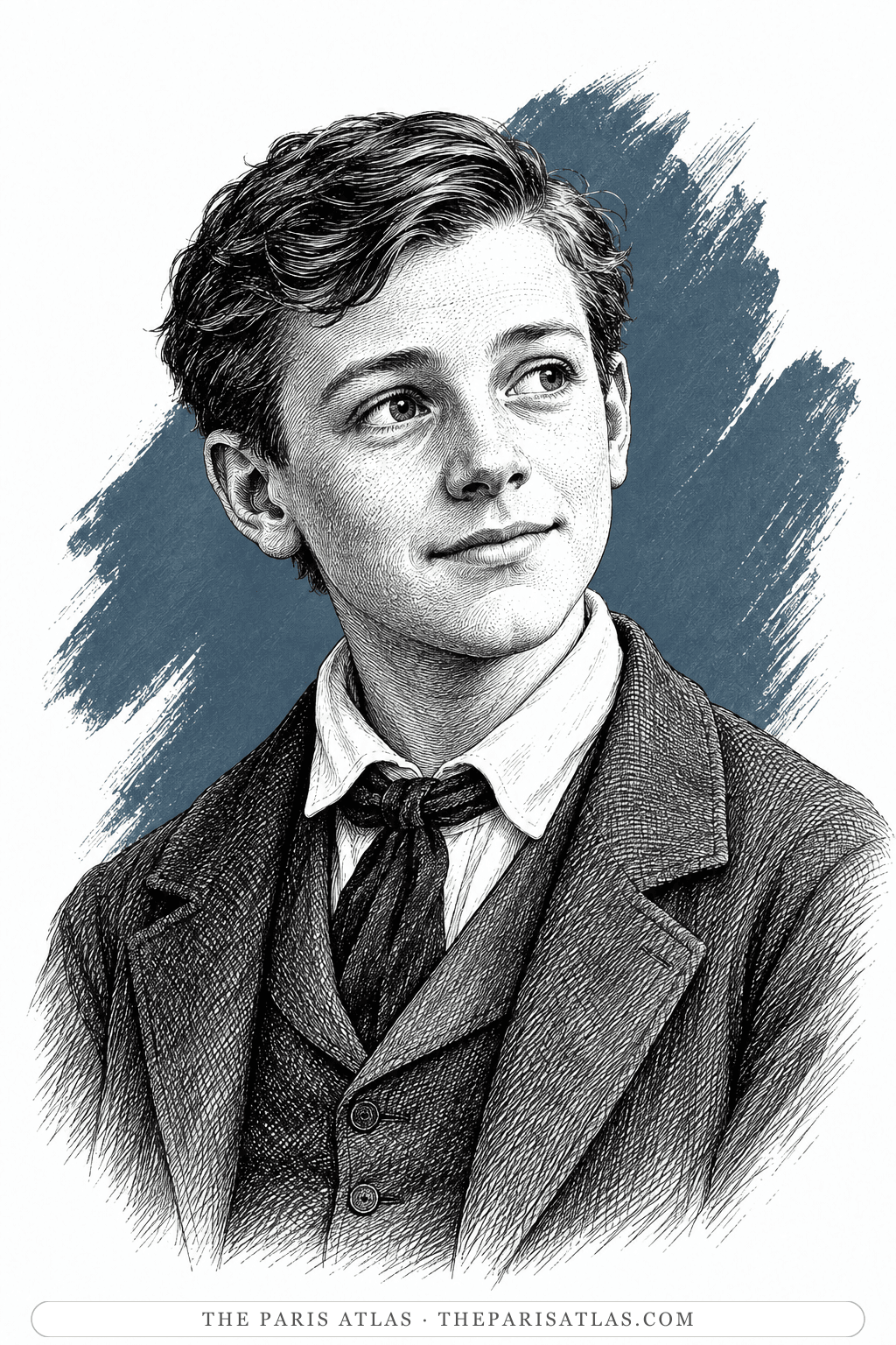 Illustrated portrait of George Shelby