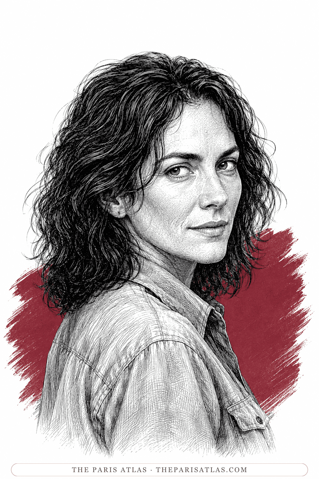 Illustrated portrait of Lydia Vance